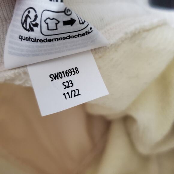 Smartwool Women's Recycled Terry Crop Wide Leg Pant In Almond NEW WITH TAGS - Picture 10 of 16